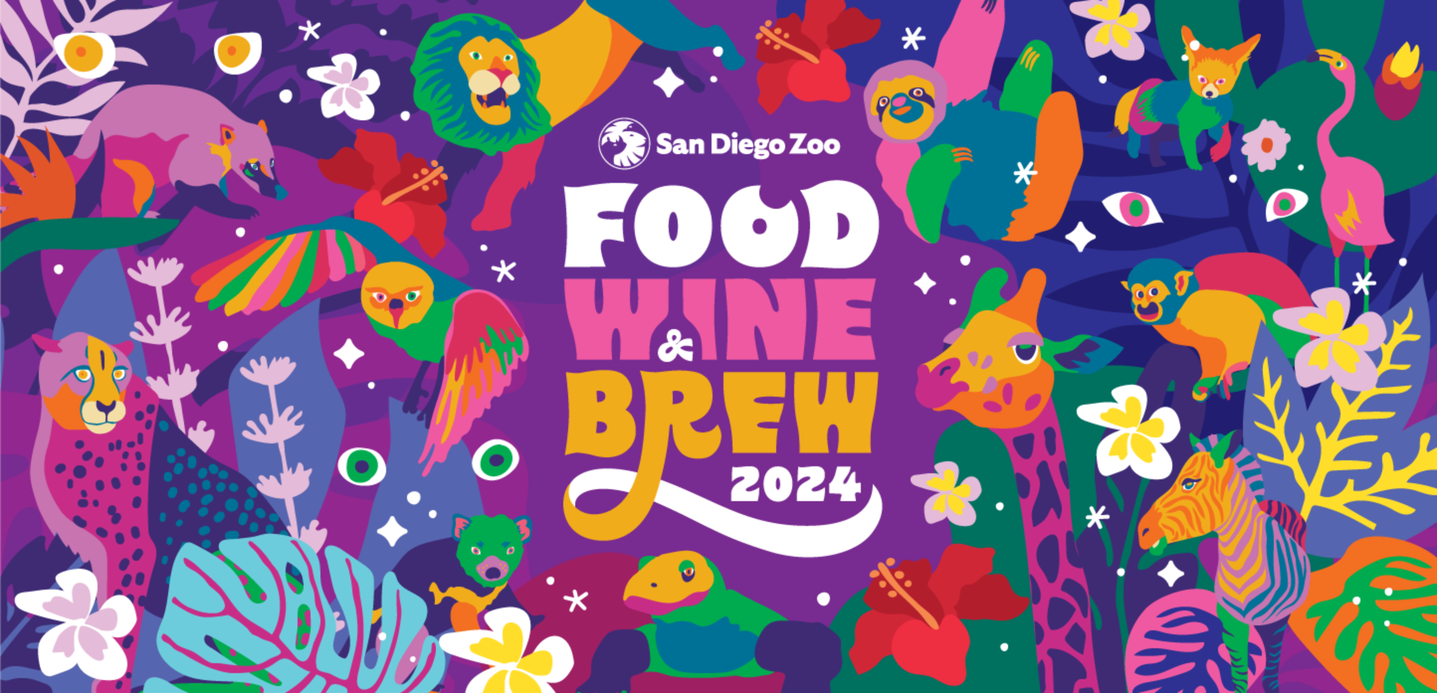 San Diego's Wildest Tasting Event. A globally inspired food, wine, and brew tasting event with Southern California's best vendors, mixed with live entertainment and dancing, and set in the world-famous San Diego Zoo.