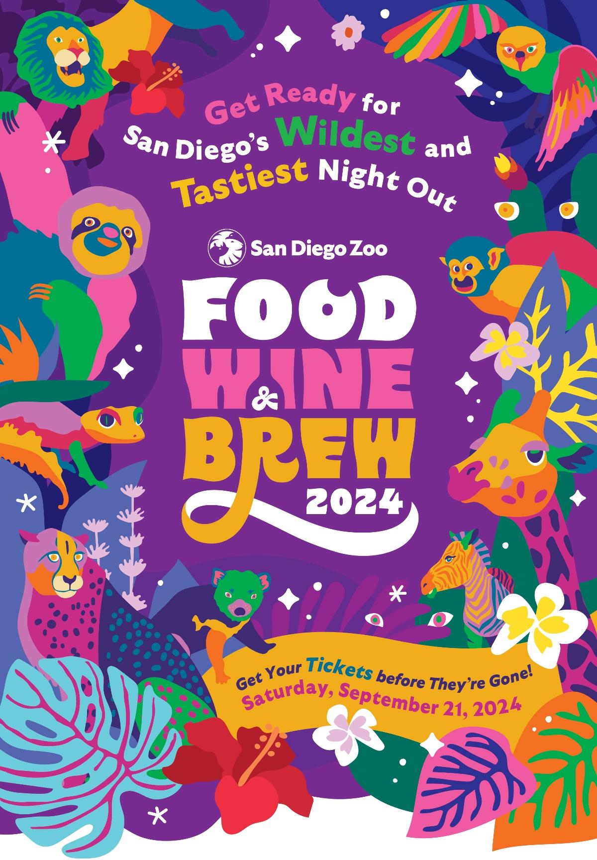 Food, Wine, & Brew 2024 - Buy your tickets today Saturday, September 21, 2024