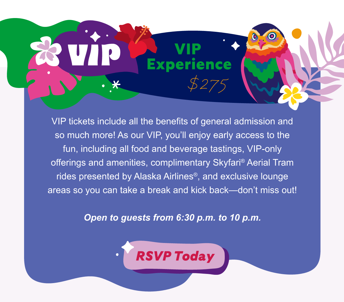 VIP Experience $275